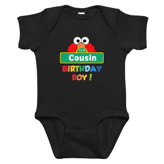 Cousin of the Birthday Boy (Infant/ Youth), Themed T-shirt