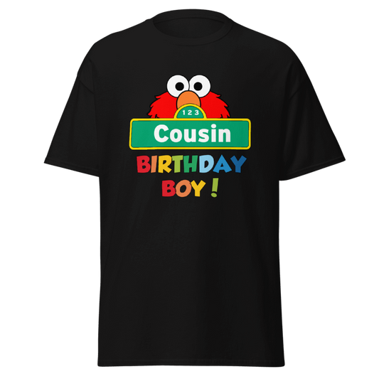 Cousin of the Birthday Boy (Adult), Theme Party T-Shirts