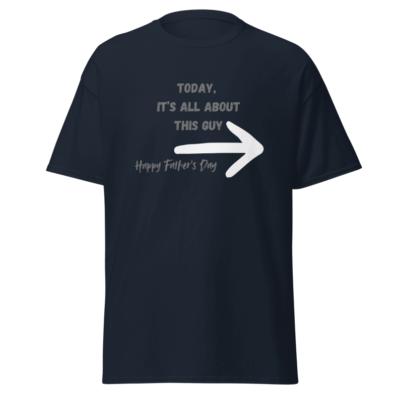 Father's Day, Adult -Blue T-Shirt