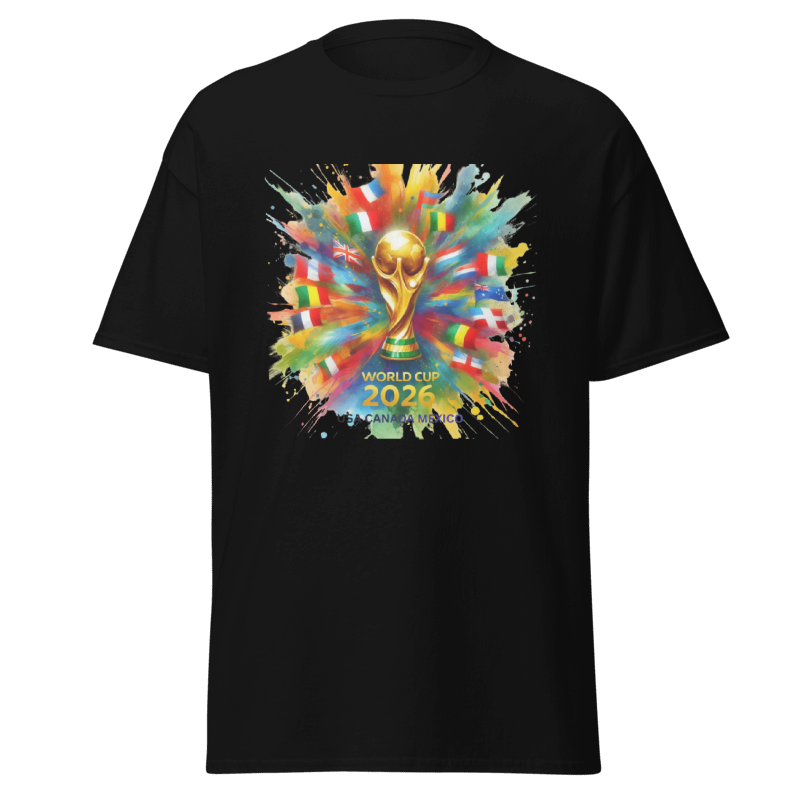 World Cup 2026 Shirt, USA Canada Mexico Soccer Tee, Game Day Football Unisex Fan Gift, Soccer Shirt, World Cup Shirt