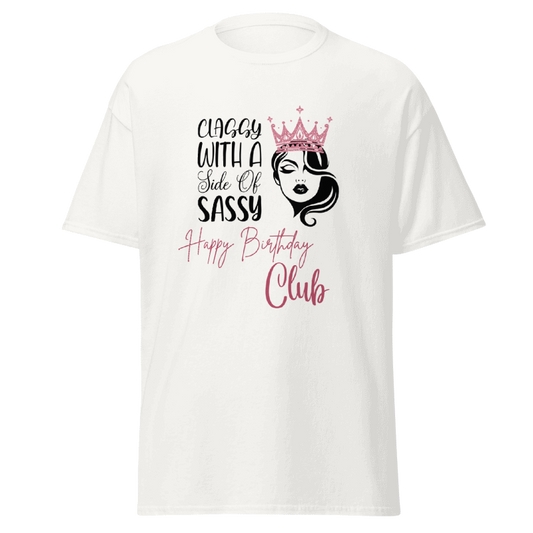 Happy Birthday Club T-Shirt, White