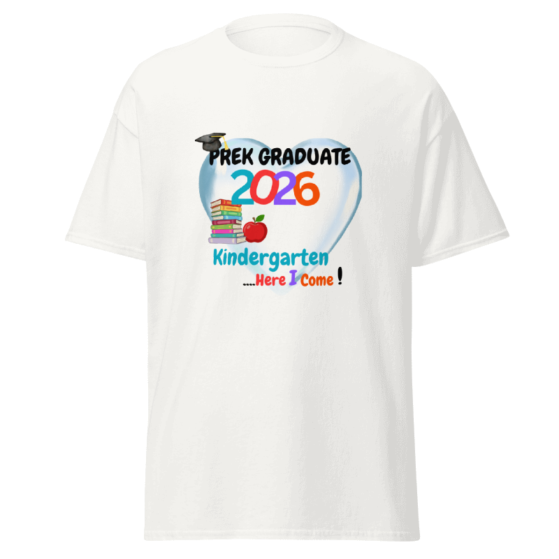 Prekindergarten Graduate Infant, Toddler, youth White T-Shirt/ Family Supported T-Shirts