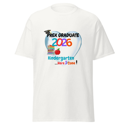 Prekindergarten Graduate Adult White T-Shirt/ Family Supported T-Shirts